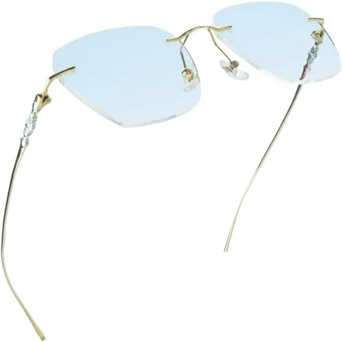 Miniatura 11 de LifeArt Pure Titanium Frame Glasses/Blue Light Blocking Reading Glasses, Reduce Eyestrain, Stylish for Men and Women