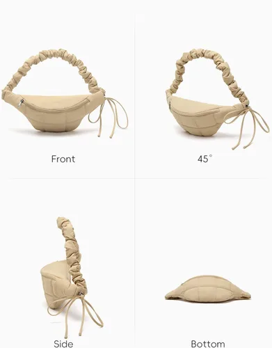 Miniatura 108 de WESTBRONCO Riñoneras para mujeres y hombres, bolsa para cinturón con bolsillos con cremallera, riñoneras modernas, bolsas cruzadas ligeras de 1