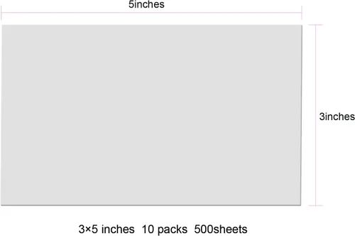 Miniatura 7 de Bloc de notas adhesivas transparentes de 3 x 5 pulgadas, notas adhesivas transparentes para libros, recordatorio de mensajes, notas adhesivas