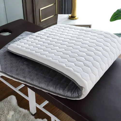 Miniatura 2 de Cubierta de espuma viscoelástica para mesa de masaje con orificio para respirar, cuadrada, redonda, trapezoidal, para cama de spa, almohadilla 2.4 in