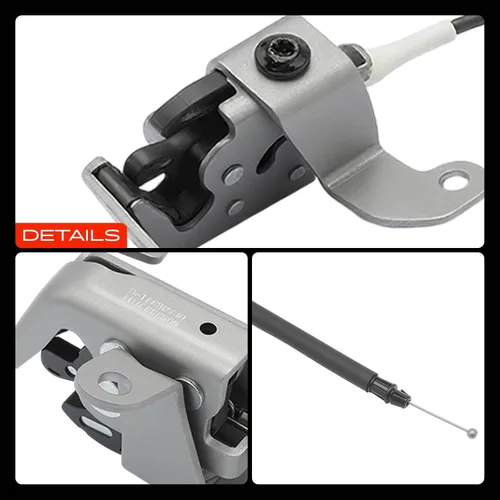 Miniatura 9 de A-Premium Actuador de pestillo de cerradura de puerta con cable compatible con vehículos Ford – F-250 Super Duty 2017-2022, F-350 Super Duty