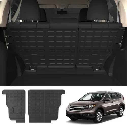 Miniatura 21 de Alfombrilla de maletero powoq Compatible con Honda CRV 2017-2022, alfombrilla de carga para todo clima, reemplazo para accesorios Honda CRV