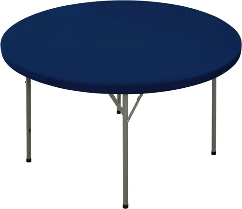 Miniatura 29 de Mantel Cuadrado Elástico Ajustable, Cubierta de Mesa de Poliéster Resistente al Viento, Mantel Resistente a Rayones y Lavable para Mesas Plegables