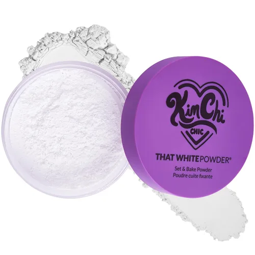 Miniatura 18 de Kimchi Chic Beauty Puff Puff Pass Set y polvo fijador Bake para maquillaje, borla de polvo facial suelto extra esponjoso, maquillaje facial suave