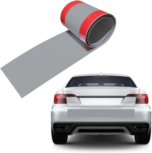 Rubber Bond Protectores de parachoques de auto para bricolaje, 6 x 48 pulgadas, resistentes protectores de parachoques de goma autoadhesivos para
