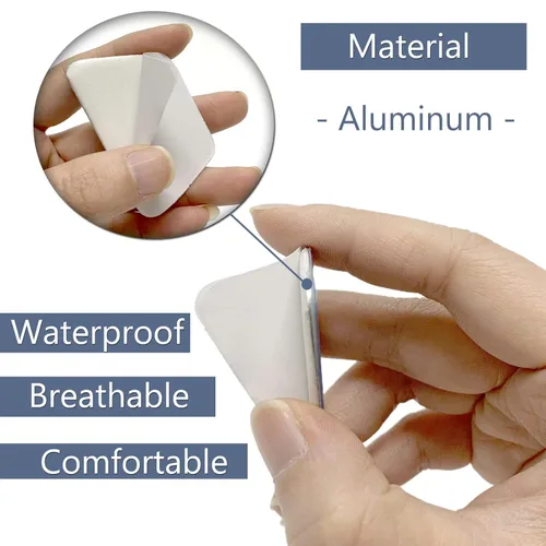 Miniatura 4 de Férulas nasales de aluminio, protector externo de soporte nasal para septoplastia de rinoplastia, fractura de soporte nasal, otorrinolaringología