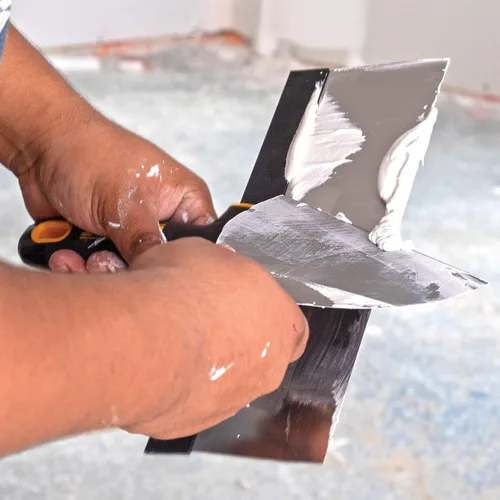 Miniatura 2 de DEWALT Juego de Espátulas para Encintado de Acero Inoxidable y Bandeja para Masilla Espátulas para Encintado de 8, 10, 12 Pulgadas, Bandeja