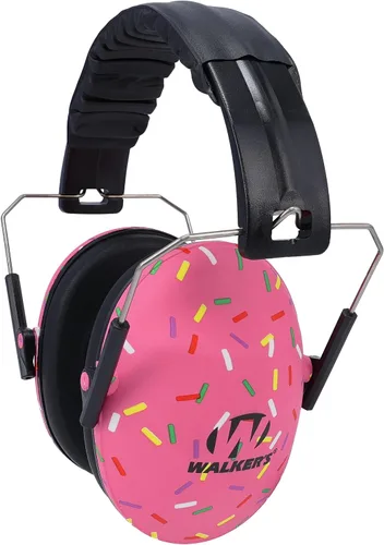 Miniatura 6 de Walker's Low Profile Lightweight Padded Headband Adjustable Folding Noise-Reducing Hearing Protection Earmuffs