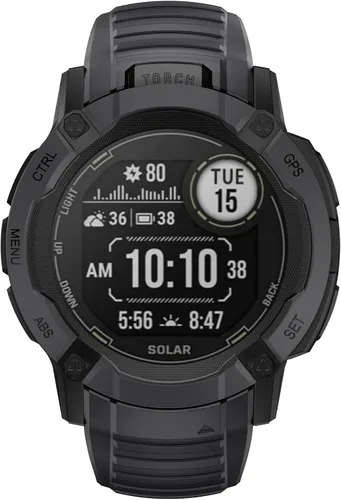 Miniatura 6 de NotoCity Correa para reloj Garmin Instinct 2X Solar, Instinct 2X Soft 26MM Silicona Reemplazo Correa de reloj (negro)