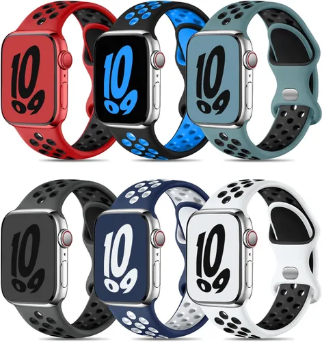 Miniatura 10 de Compatible con Apple Watch Banda 38mm para Mujeres, con Banda de Apple Watch 40mm 41mm 42mm 44mm 45mm 49mm para iWatch Ultra SE Series 8 7 6 5 4 3 2