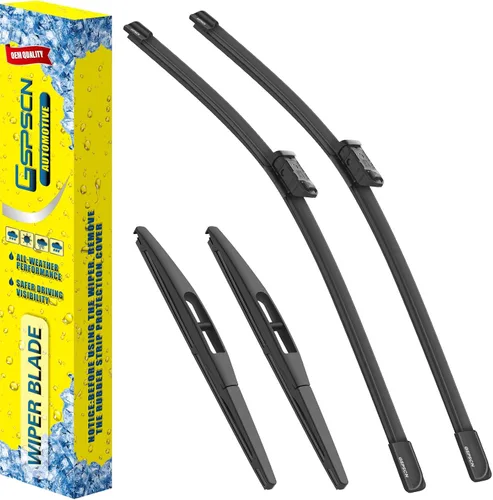 Miniatura 11 de GSPSCN 2 limpiaparabrisas de repuesto para Cooper R55, R56, R57, 2013, 2014, 2015, 19 + 18 pulgadas (juego de 2)
