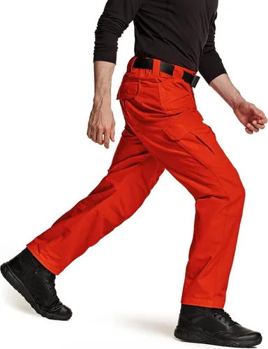 Miniatura 3 de CQR Pantalones tácticos para hombre, resistentes al agua, pantalones cargo Ripstop, ligeros EDC trabajo, senderismo, ropa para exteriores
