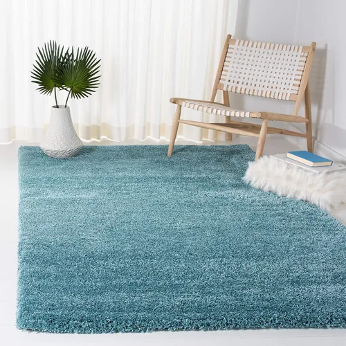 Miniatura 220 de SAFAVIEH Accent Rug 2'x3' - Milan Shag Collection - Modern Design, Dark Beige, Ultra Plush Thick Pile, Ideal for Bedroom, Nursery, Living Room