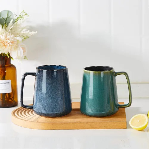 Miniatura 3 de Tazas de café grandes de cerámica, tazas de café de mango grande de 24 onzas, taza de té y café extra grande para oficina y hogar, aptas