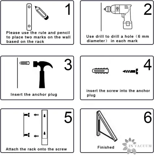 Miniatura 7 de IN VACUUM Estantes de secado plegables para ropa sucia, retráctiles, plegables para interiores, aluminio, organizador de almacenamiento para el 1