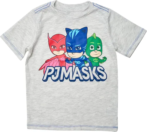 Miniatura 4 de PJ Masks Paquete de 3 camisetas para bebé con Catboy, Gekko y Owlette