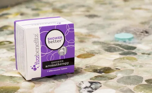 Miniatura 3 de Bombas de ducha de aromaterapia Fizzbenefitz - Las de vapor liberan aromas en el agua caliente - La bomba de baño para la ducha crea un vapor
