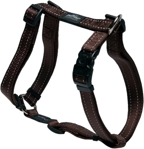 Miniatura 10 de Arnés reflectante ajustable para perros grandes; collar y correa a juego disponibles, rojo