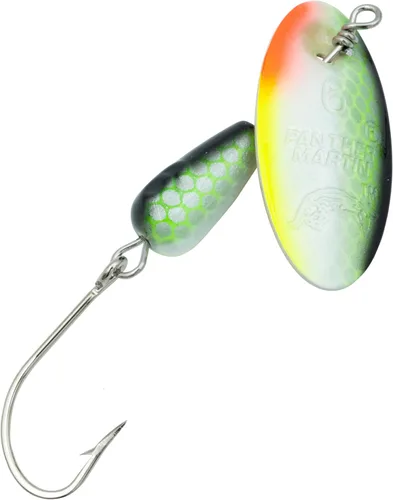 Miniatura 11 de Panther Martin Señuelo de pesca con forma de lágrima, anzuelos, atrapa trucha, lucioperca, perca, cangrejo, pickere, grayling y más Verde tigre