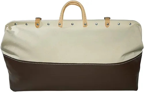 Miniatura 5 de Klein Tools 5105-24 - Bolsa de herramientas de lona resistente con parte inferior de vinilo resistente a la humedad y marco de acero para uso