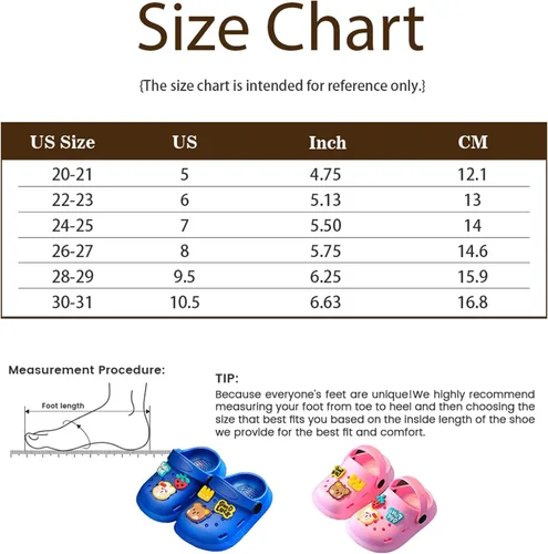 Miniatura 6 de Zuecos para niños y niñas, zapatos de jardín, sandalias clásicas de dibujos animados, sandalias de playa, zapatos de agua, pantuflas de verano