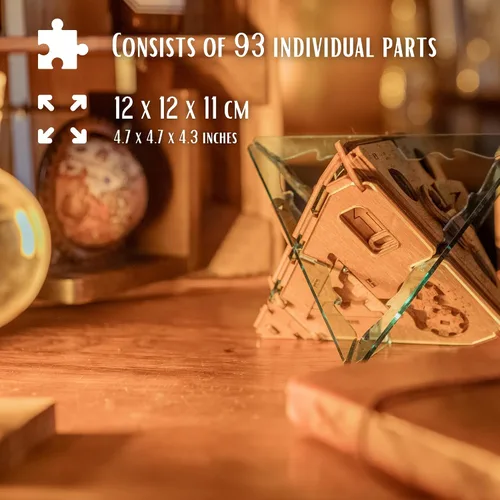Miniatura 3 de Caja de rompecabezas antigravedad PUZZLE POTATO - Rompecabezas 3D para cerebro para adultos - Cofre del tesoro de madera - Caja de rompecabezas