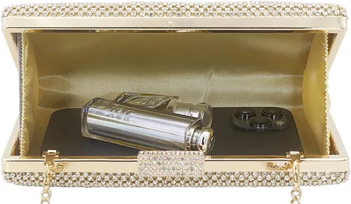 Miniatura 7 de Venoline Bolsos de noche de cristal para mujer con diamantes de imitación para mujer