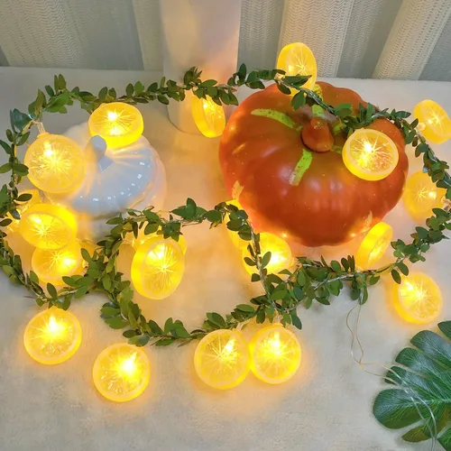 Miniatura 3 de Guirnalda de luces de hiedra y hojas de hiedra con 20 luces LED alimentadas por pilas para decoración de fiestas de cumpleaños en interiores