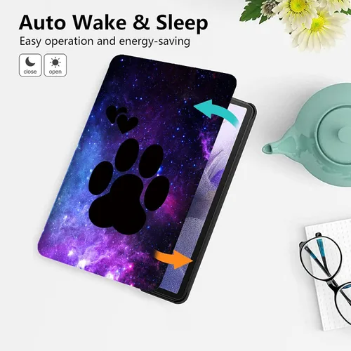 Miniatura 6 de Funda para tablet Amazon Kindle Fire HD 8/HD 8 Plus versión 2022/2020 (12ª/10ª generación), fundas antideslizantes multiángulo con función