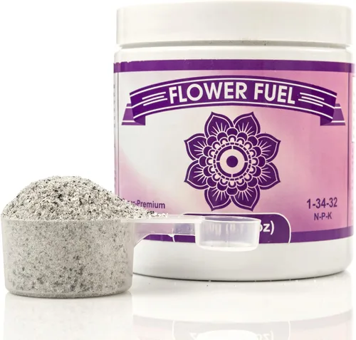 Miniatura 2 de Fertilizante para flores, modelo Flower Fuel, 1-34-32, 8.8 onzas, el mejor estimulador de floración, para obtener una cosecha más grande