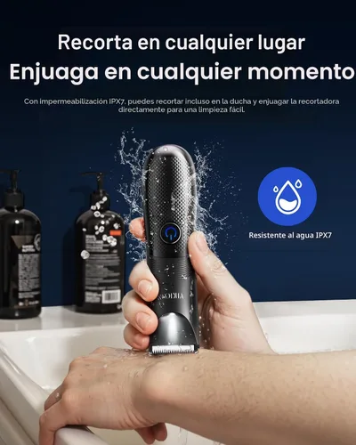 Miniatura 5 de Manscape - Afeitadora eléctrica para hombre, sin rasguños, afeitadora eléctrica para pelotas/púbic/ingle/piernas/pecho con luz y hoja de cerámica
