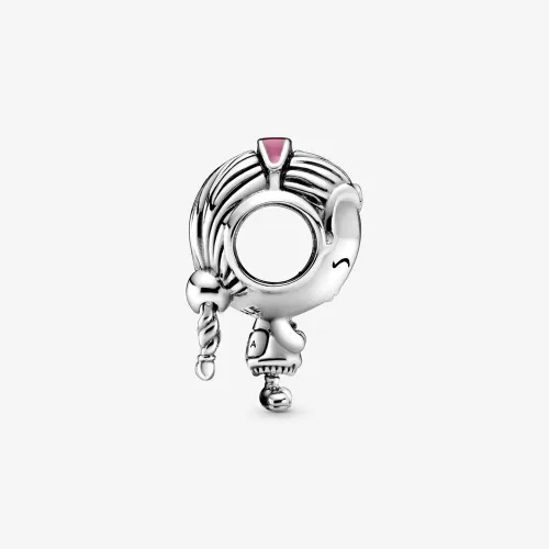 Miniatura 4 de Pandora 798904C01 - Abalorio de plata de ley 925 esmaltada diseño de niña adolescente