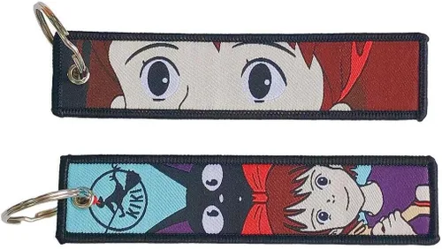Miniatura 9 de Paquete de 1 llavero de motocicleta con diseño de anime, JDM Jet Tag Keychian para motocicletas, regalos de anime de coche