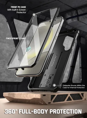 Miniatura 2 de Poetic Spartan - Funda para Galaxy S24 de 6.2 pulgadas, funda deslizante para cámara