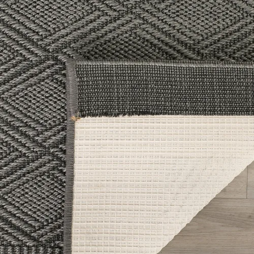 Miniatura 4 de SAFAVIEH Palm Beach Collection - Alfombra decorativa de 2 x 3 pies, diseño de ceniza, sisal y yute, ideal para zonas de alto tráfico en entrada