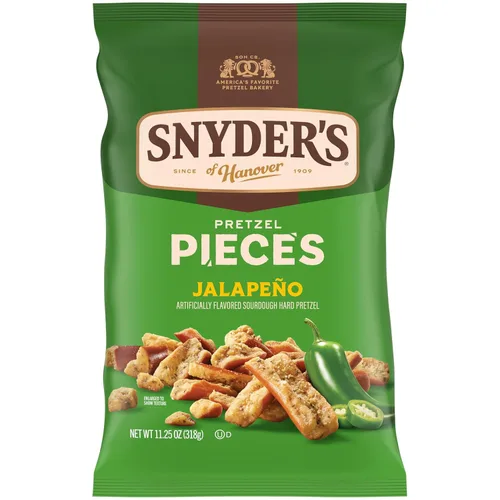 Miniatura 10 de Snyder de relleno de Hannover Pretzels, mantequilla de cacahuete, 10 Onza (Pack de 10)