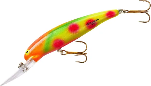 Miniatura 30 de Bomber Señuelos Long A Slender Minnow Jerbait Señuelo de Pesca a rayas (Baby Striper)