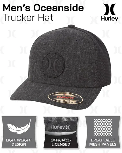 Miniatura 2 de Hurley Sombrero para hombre - Oceanside Flex Fitted Trucker Hat