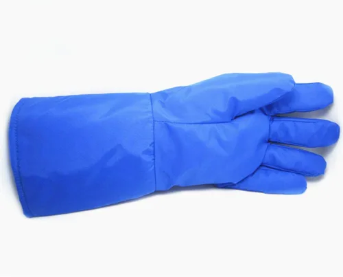 Miniatura 2 de Inf-way Guantes criogénicos de baja temperatura LN2 guantes protectores de nitrógeno líquido de almacenamiento en frío Guantes de seguridad