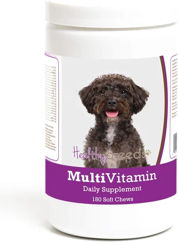 Miniatura 62 de Healthy Breeds Bulldog francés multivitamínico suave masticable para perros 180
