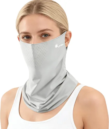 Protección solar UV de verano para mujeres y hombres, transpirable, máscara de seda para deportes al aire libre