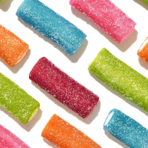 Miniatura 4 de SweeTARTS Rope Bites Candy, frutas mixtas, bolsa resellable de 8 onzas