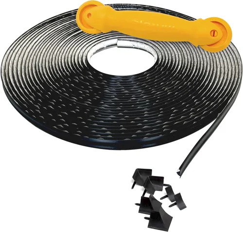 Miniatura 26 de InstaTrim The Original Flexible Trim – Cinta adhesiva negra de 1/2 pulgada de ancho de 10 pies – Recorte adhesivo con muchos usos, incluyendo