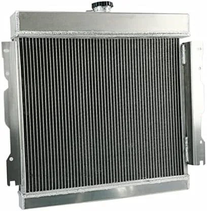 Miniatura 3 de Radiador de aluminio de 3 filas para 73-79 Dodge D/W/B 100 150 200 series y 74-79 Plymouth PB 100/200/300 series 3 radiador de filas