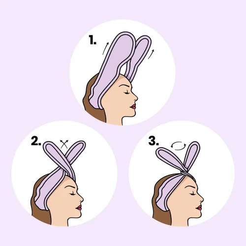 Miniatura 4 de Lindo Twist-N-Twirl - Diadema de lavado facial, talla única, ajustable, cómoda tela de felpa, antideslizante, perfecta para máscaras, para mujeres