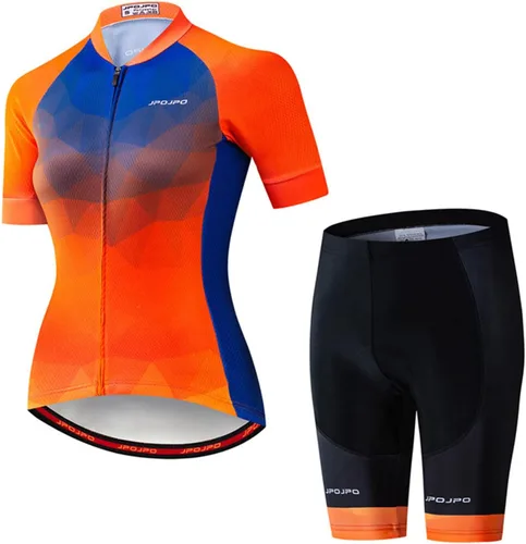 Miniatura 12 de Hotlion Conjuntos de camisetas de ciclismo para mujer, ropa de ciclismo de verano, trajes de bicicleta de carretera, ropa de ciclismo de manga corta