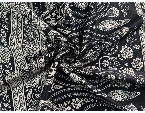 Miniatura 119 de SimpleFun - Vestidos de verano para mujer, camiseta floral, vestido de playa de estilo bohemio, informal, con bolsillos y sin mangas