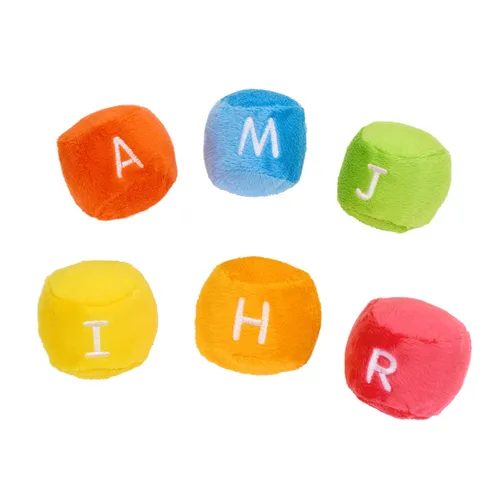 Miniatura 6 de ABC - Bolas clasificadoras con cajas, 26 bolas de felpa y 6 cajas blandas