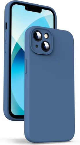 Miniatura 80 de Supdeal Funda de silicona líquida para iPhone 12 Pro Max, [protección de cámara] [antihuellas dactilares] [carga inalámbrica] Funda protectora de 4