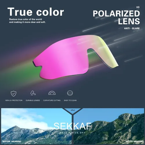Miniatura 6 de Lentes de sol para niños, lentes de sol de béisbol juveniles, polarizados, deportivos, ciclismo, para niños y niñas, marco ligero